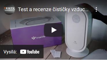 Videorecenze - čistička vzduchu TrueLife AIR Purifier P5 WiFi