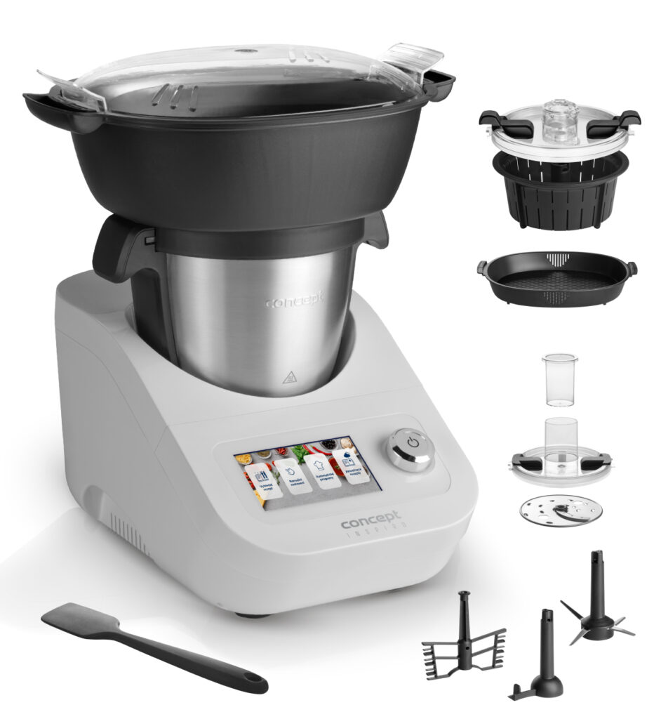 Test, recenze multifunkční kuchyňský robot INSPIRO Concept RM9000 - 2022