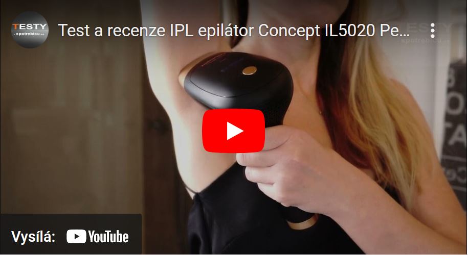 Videorecenze IPL epilátor Concept IL5020 Perfect Skin PRO anti age