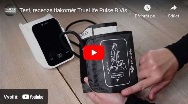 Videorecenze tlakoměru TrueLife Pulse B-Vision