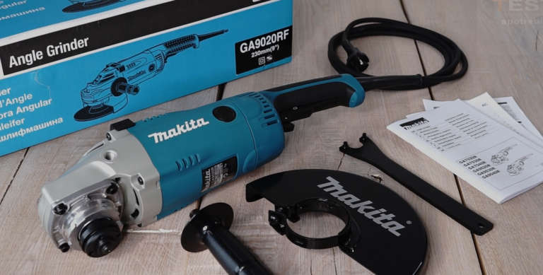 Test, recenze úhlová bruska Makita GA9020RF
