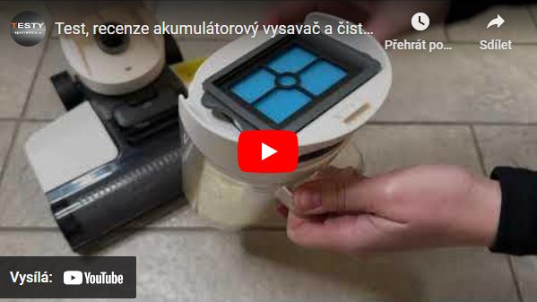 Videorecenze čistič podlah Tineco iFLOOR Breeze