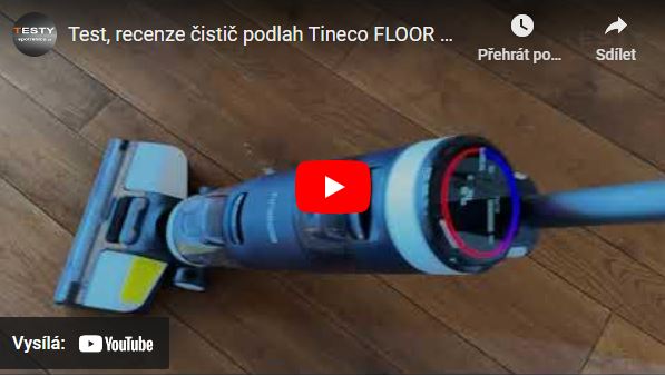 Videorecenze čističe podlah Tineco FLOOR ONE S3 Extreme