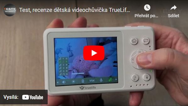 Videorecenze dětská videochůvička TrueLife NannyCam R4