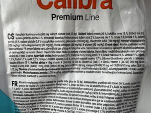 Calibra Dog Premium Line - složení