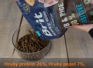 Test, recenze granule pro psy Brit Premium by Nature Sensitive 2024