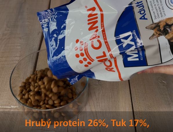 Test, recenze granule pro psy Royal Canin Maxi Adult - 2024