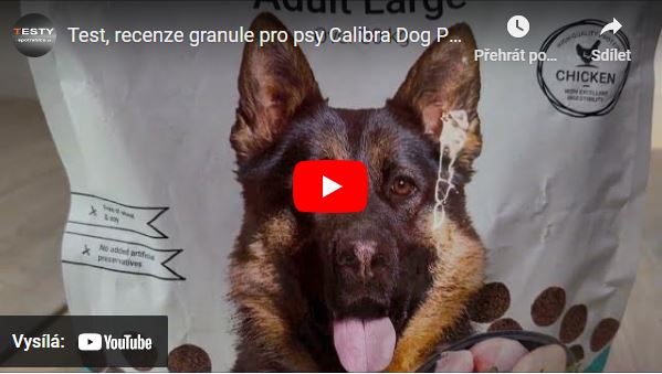 Videorecenze granule pro psy Calibra Dog Premium Line - 2024