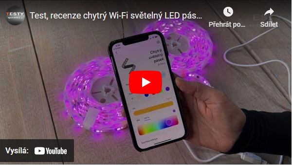 Videorecenze chytrý Wi-Fi světelný LED pásek TP-Link Tapo L930-10