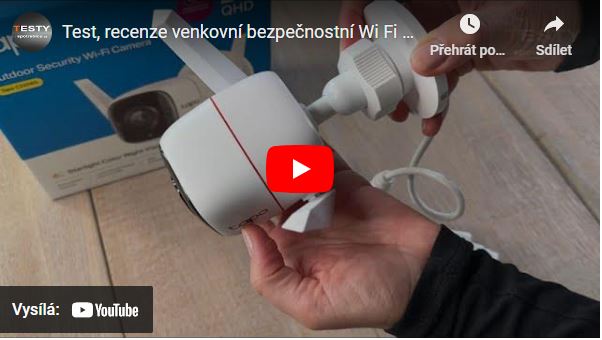 Videorecenze venkovní bezpečnostní Wi-Fi kamera TP-link Tapo C320WS
