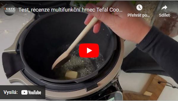 Videorecenze multifunkční hrnec Tefal Cook4me Touch WiFi