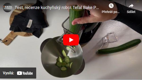 Videorecenze kuchyňského robota Tefal Bake Partner QB525838