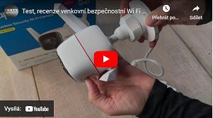 Videorecenze venkovní bezpečnostní Wi-Fi kamera TP-link Tapo C320WS