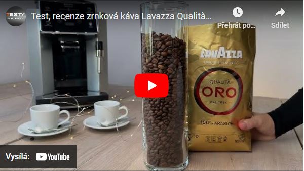Videorecenze zrnková káva Lavazza Qualità Oro