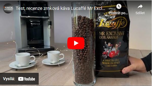 Videorecenze zrnková káva Lucaffé Mr Exclusive
