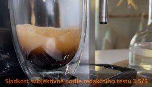 Test, recenze zrnková káva Illy Classico - sladkost