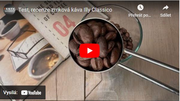 Videorecenze zrnková káva Illy Classico