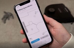 Test, recenze robotický vysavač Rowenta X-Plorer S240+ AI 4v1 RR 9695 WH - mobilní aplikace