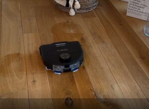 Test, recenze robotický vysavač Rowenta X-Plorer S240+ AI 4v1 RR 9695 WH - mopování