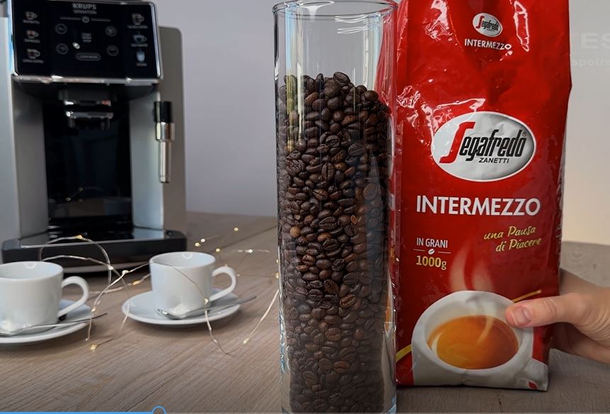 Test, recenze zrnková káva Segafredo Intermezzo