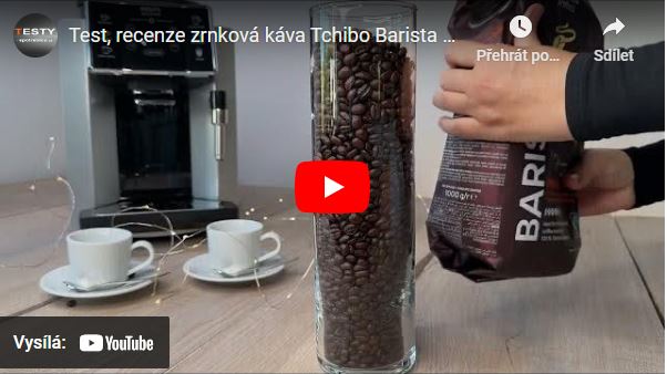 Videorecenze zrnková káva Tchibo Barista Espresso