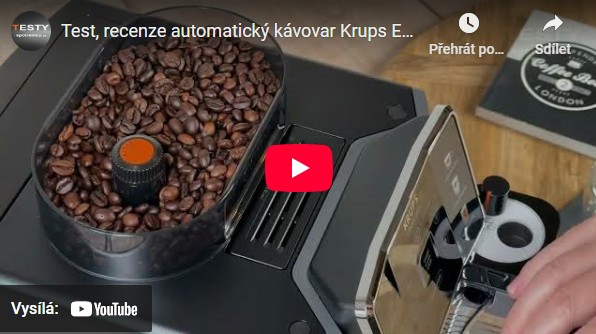 Videorecenze automatický kávovar Krups EA912B10 Sensation Milk