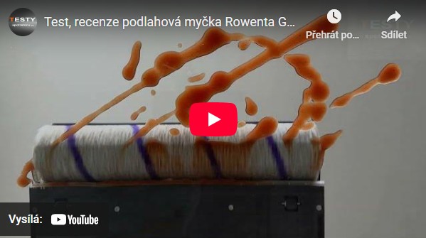 Videorecenze podlahová myčka Rowenta GZ7035WO X-Clean 10