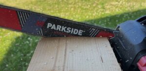 Aku řetězová pila Parkside Performance PPKSA 40-Li B2 - řez