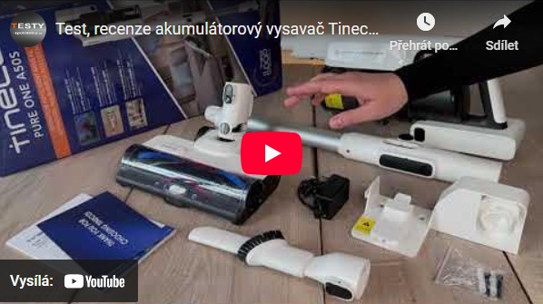 Videorecenze akumulátorový vysavač Tineco Pure One A50S