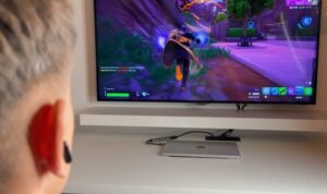 Bezdrátová sluchátka Niceboy Beans 4 - herní režim