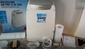 Test, recenze mobilní klimatizace Olimpia Splendid Dolceclima Air Pro 14 HP WiFi