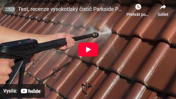Videorecenze vysokotlaký čistič Parkside Performance PHDP 180 C2