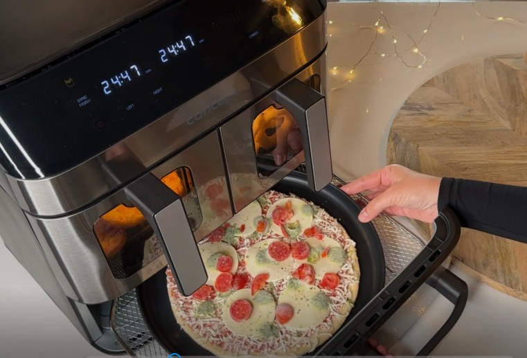 Horkovzdušná fritéza Concept FR9000 PIZZA TRIO