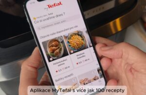 Test, recenze horkovzdušná fritéza Tefal EY9228E0 Dual Easy Fry Flex 9 l - aplikace MyTefal