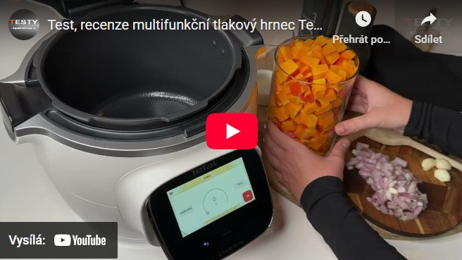 Videorecenze multifunkční tlakový hrnec Tefal Cook4me Touch Pro CY9441F2