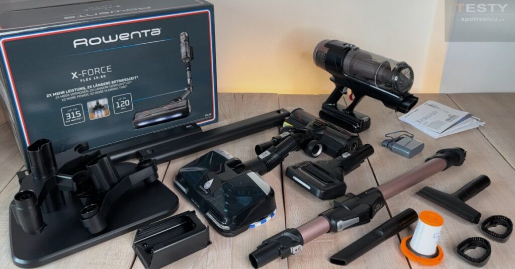 Test, recenze vysavač Rowenta X-Force Flex 16.60 Animal Auto