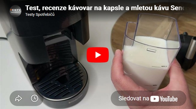 Videorecenze kávovar na kapsle a mletou kávu Sencor SCC 3000BK