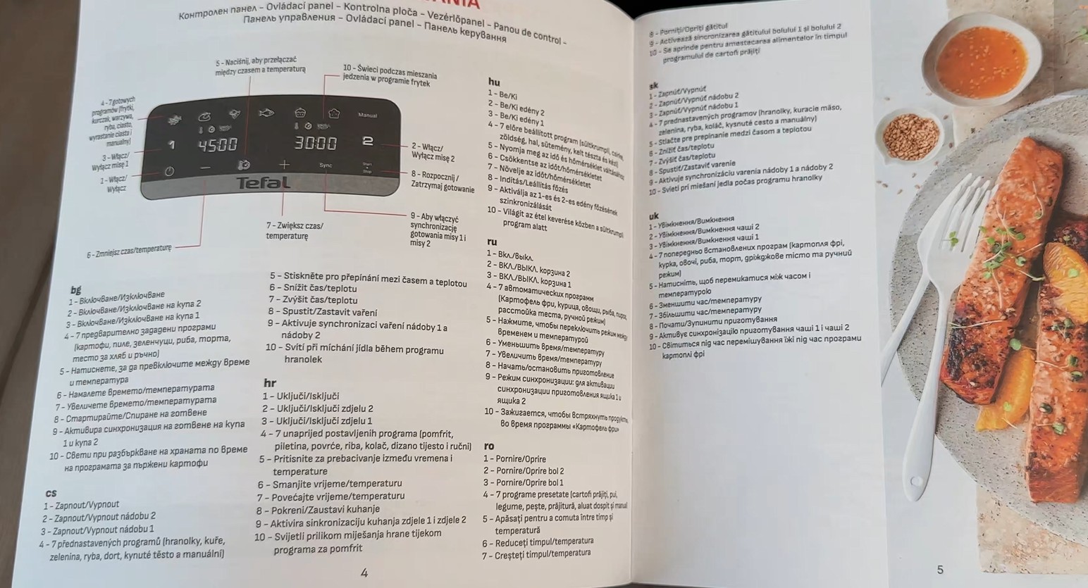 Test, recenze horkovzdušná fritéza Tefal EY7528E0 Easy Fry Crispy