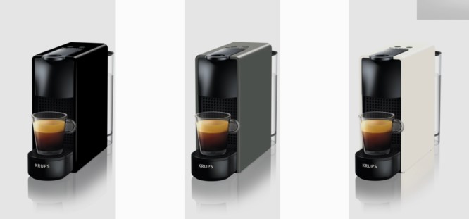 Test, recenze kávovar na kapsle Krups Nespresso Essenza Mini - barevné varianty