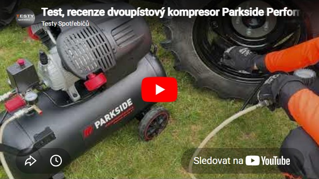 Videorecenze dvoupístový kompresor Parkside Performance PPKOD 5010 A1