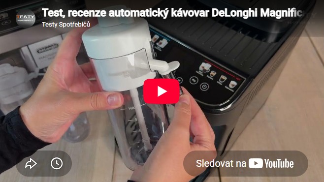 Videorecenze automatický kávovar DeLonghi Magnifica Duo ECAM330.80.BXB