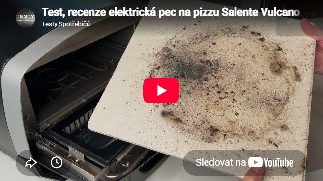 Videorecenze elektrická pec na pizzu Salente Vulcano
